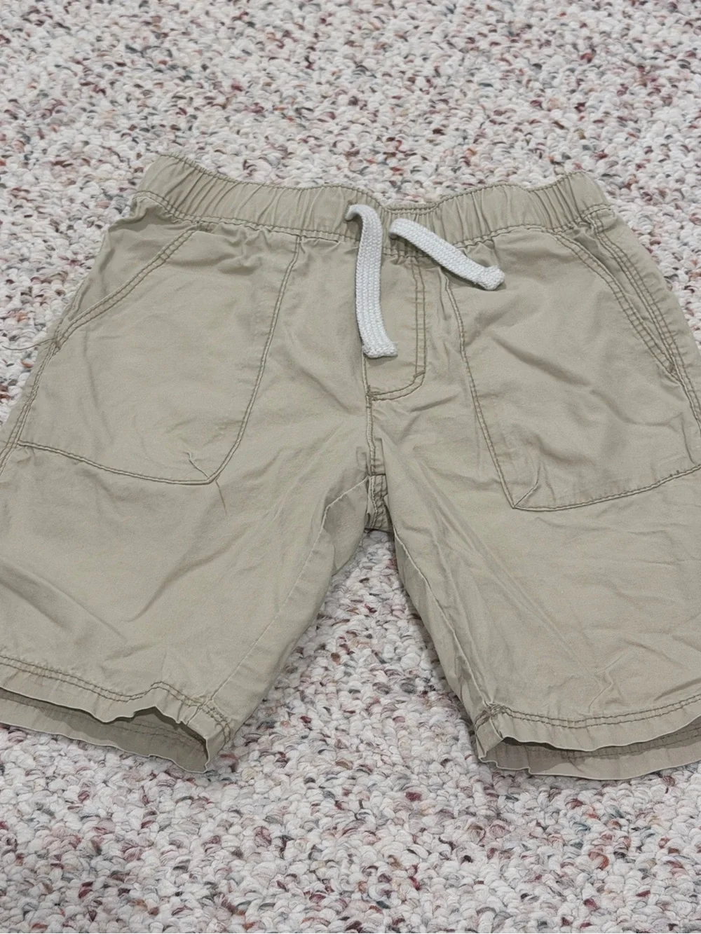 Boy Shorts Lot Uniform 5/6 Old Navy Cat Jack OshKosh -Great Condition Khaki/Blue